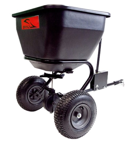 The Brinly 175lb BS36BH fertilizer spreader. Image source: Syndigo.