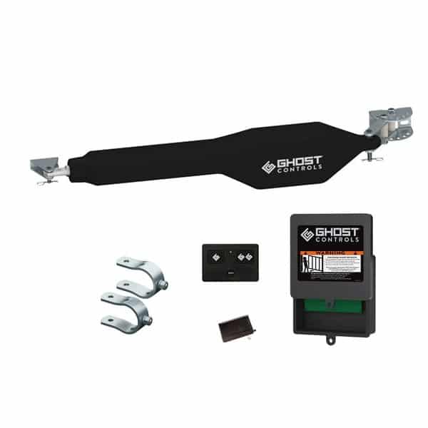 Ghost Controls TSS1 heavy-duty automatic swing gate opener kit.