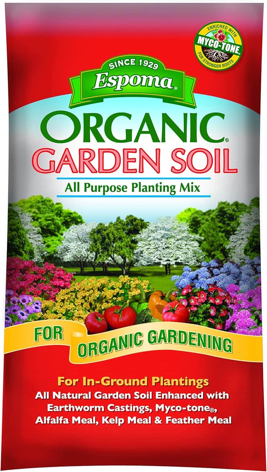Espoma Organic All-Purpose Garden Soil. Image source: Amazon.