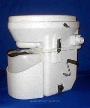 Nature's Head Self Contained Composting Toilet. Image source: Amazon.