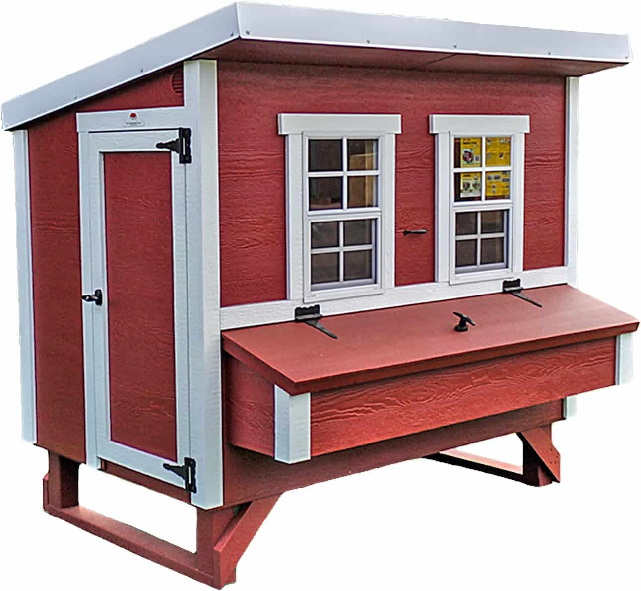 OverEZ Classic Large wooden chicken coop for up to 15 chickens. Image source: Amazon.