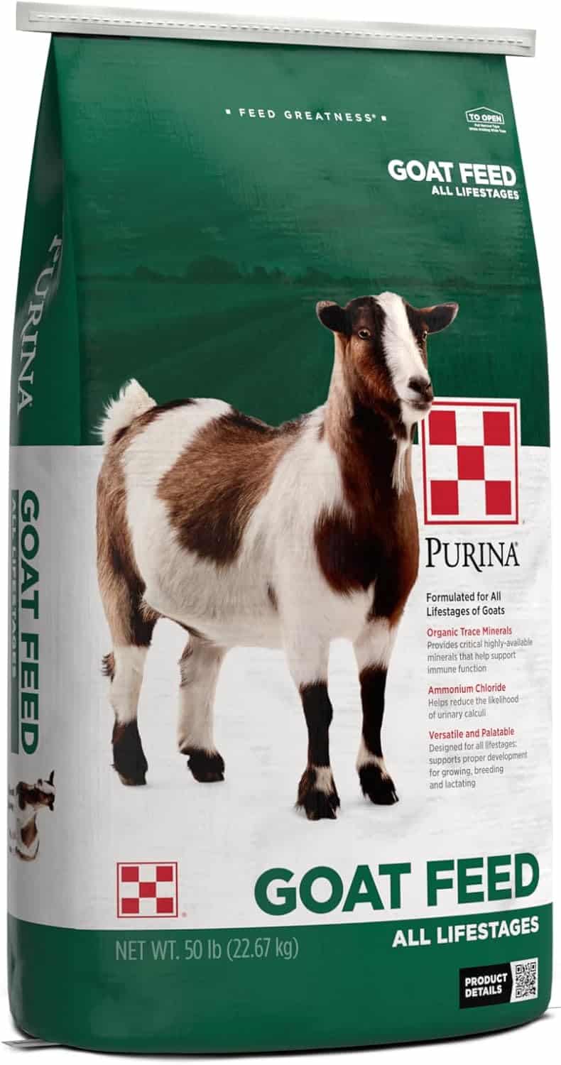 Purina Goat Chow Plus Up. Image source: Amazon.