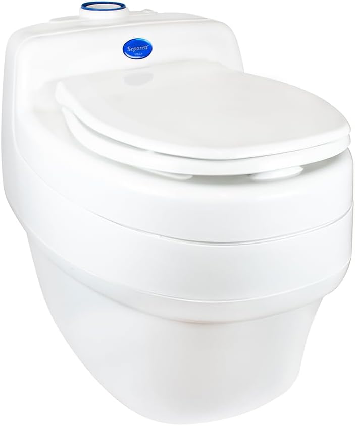 Separett Villa composting toilet. Image source: Amazon.