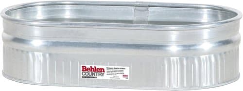 Behlen Country 49-gallon galvanized steel stock tank. Image source: Amazon.