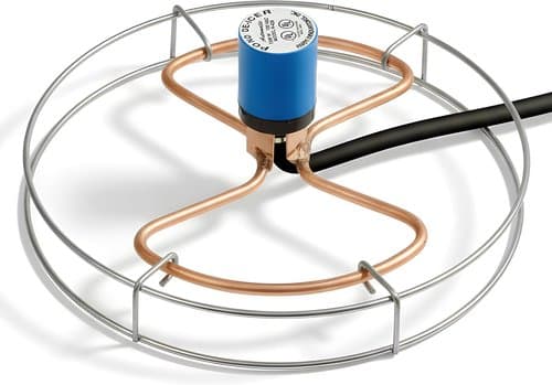 Farm Innovators 1500-watt cast aluminum stock tank heater and de-icer. Image source: Amazon.